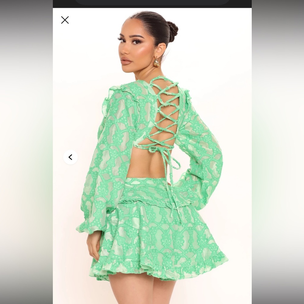 Sweet Intentions Romper - Green